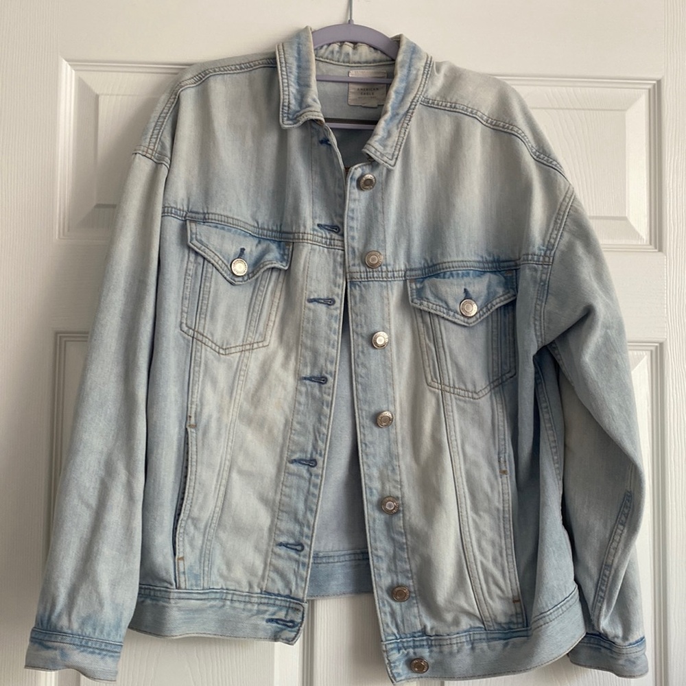 American Eagle over sized Jean jacket